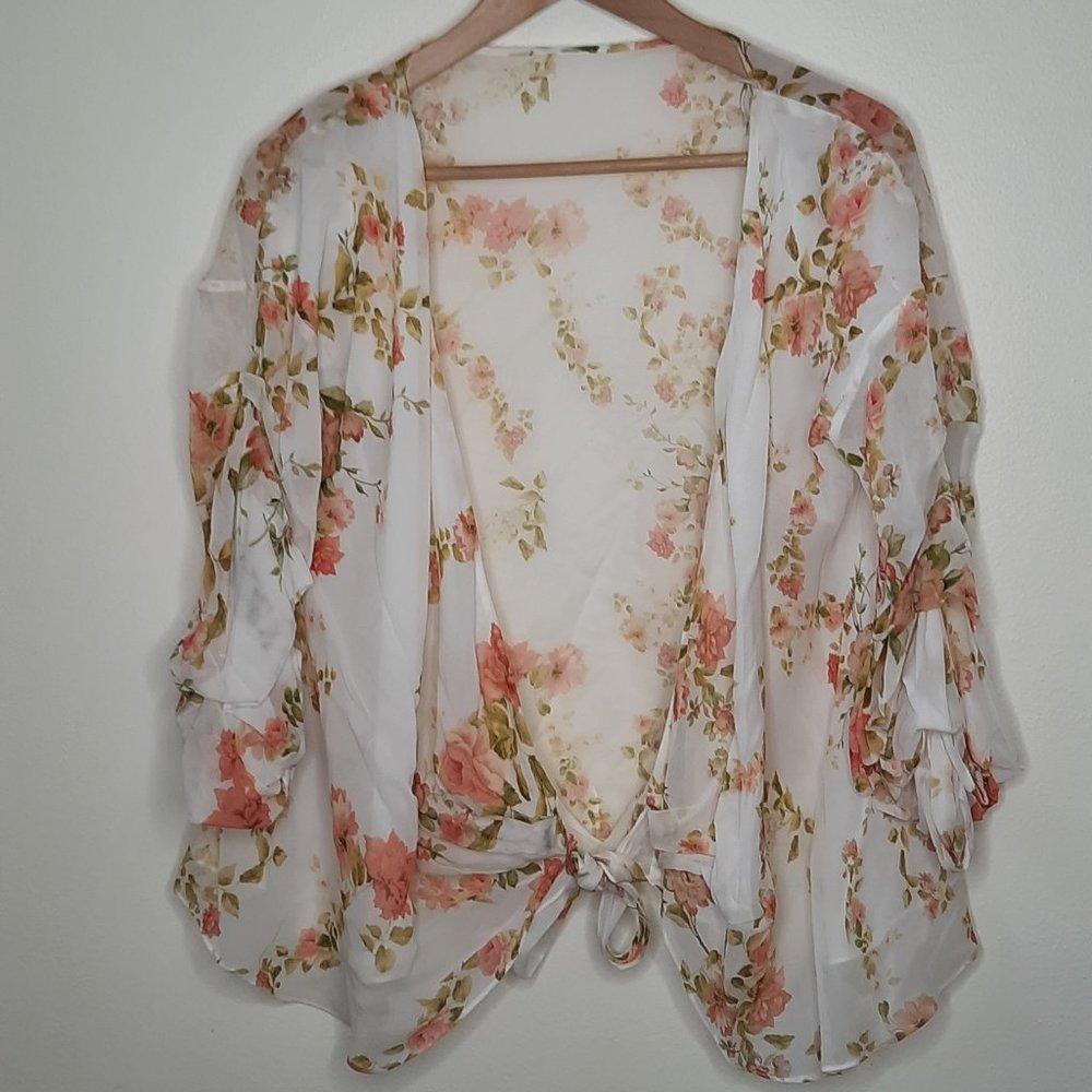 Floral Layering/Kimono Top